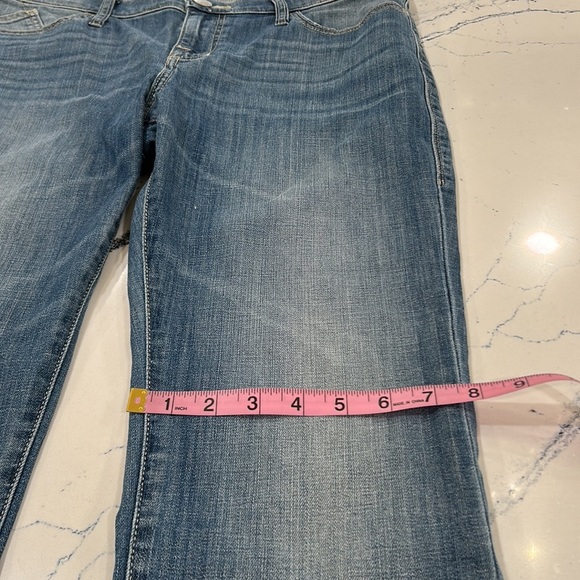 Rock & Republic Kendall Straight Distressed Stretch w/ no Holes sz.14 - Picture 3 of 10